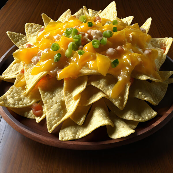 Cheese nachos
