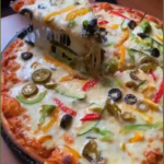 Cheese burst pizza