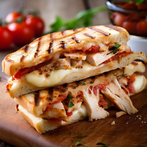 Peri Peri grilled paneer sandwich