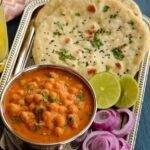 Kulcha With Chole & Salad