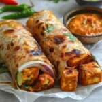 Paneer Tikka Kathi Roll